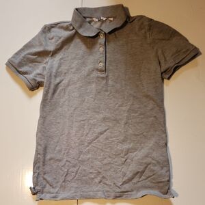 Uniqlo Gray Polo Shirt Size L womens